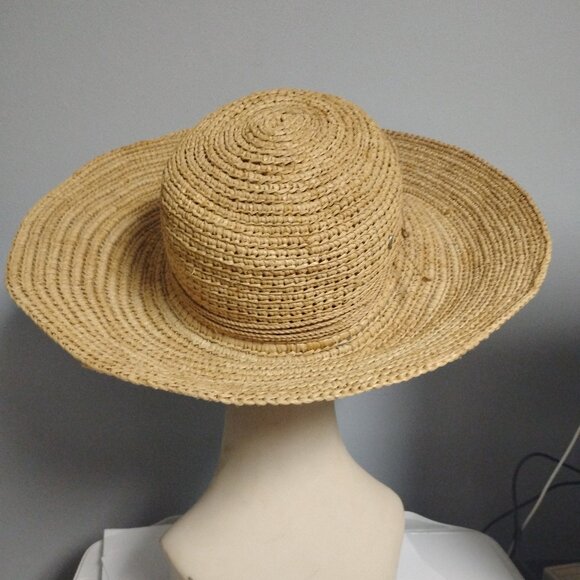 ❤️HELEN KAMINSK Raffia Packable Hat Austrailia M main image 7